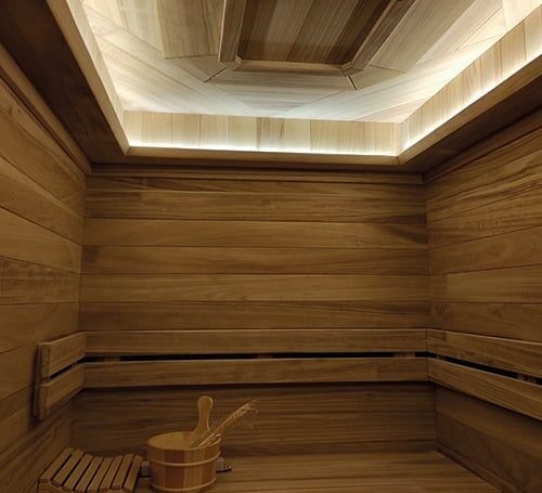 Saunas en madera de Paulownia
